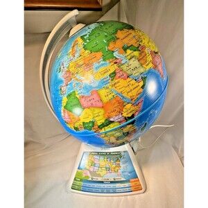 Oregon Scientific Smart Globe Find/ Touch/ Compare 10120177G Tested/Working